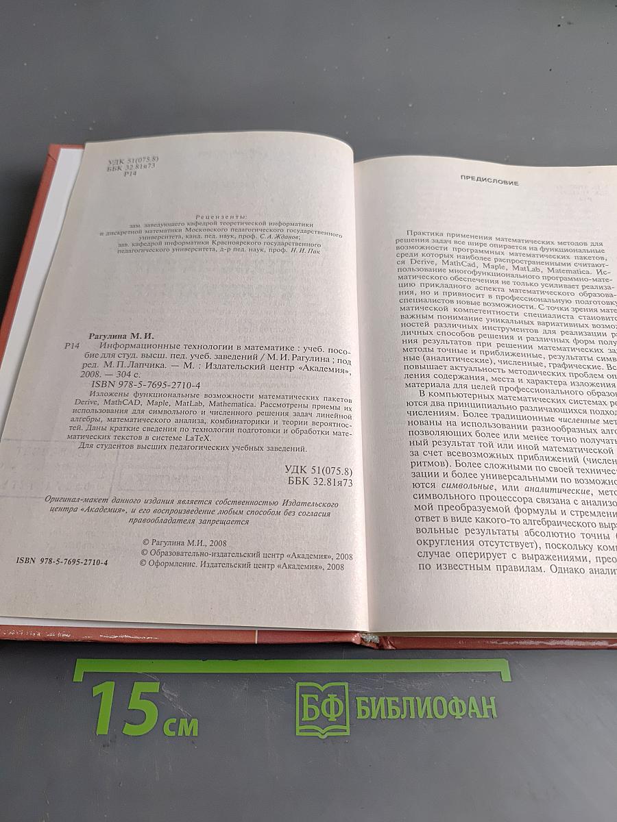 Информационные технологии в математике