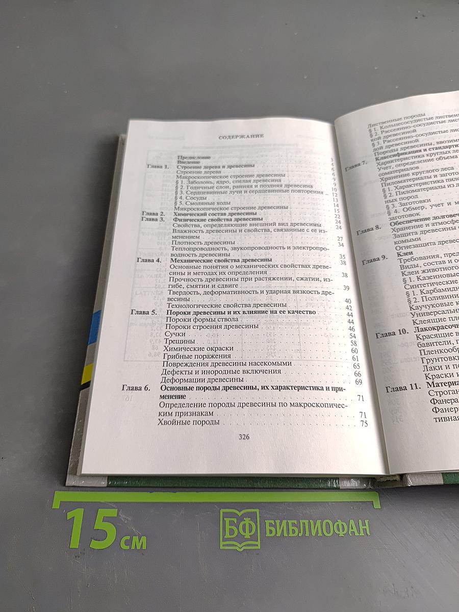 Материаловедение для профессий, связанных с обработкой дерева
