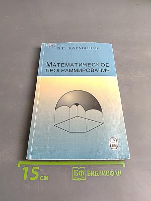 Математическое программирование