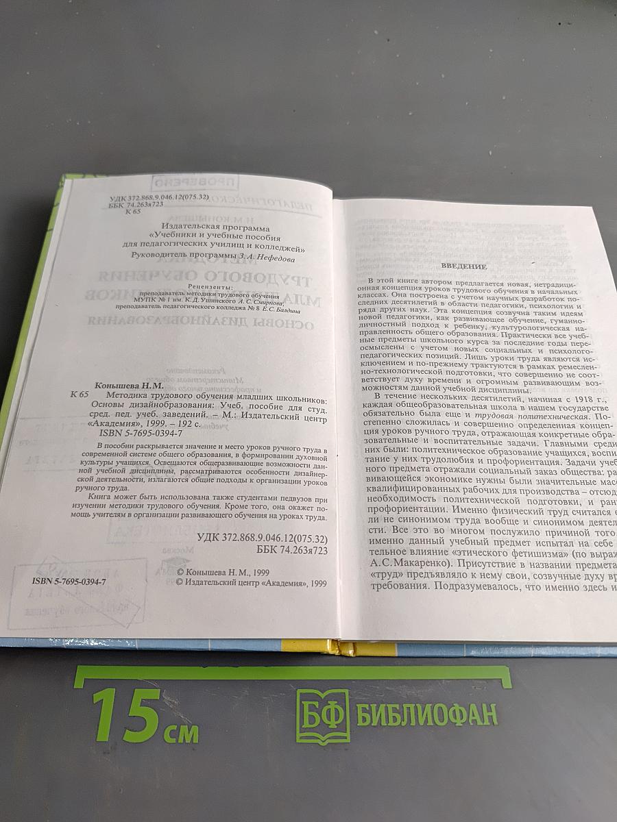 Методика трудового обучения младших школьников. Основы дизайн-образования