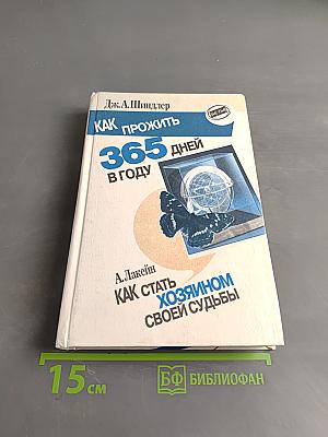 Как прожить 365 дней в году. Как стать хозяином своей судьбы