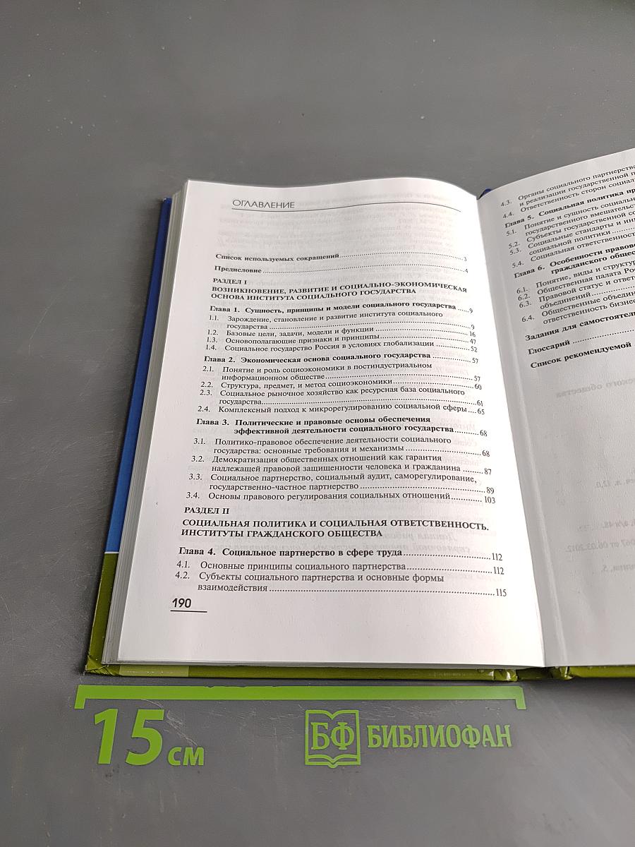 Основы социального государства и гражданского общества