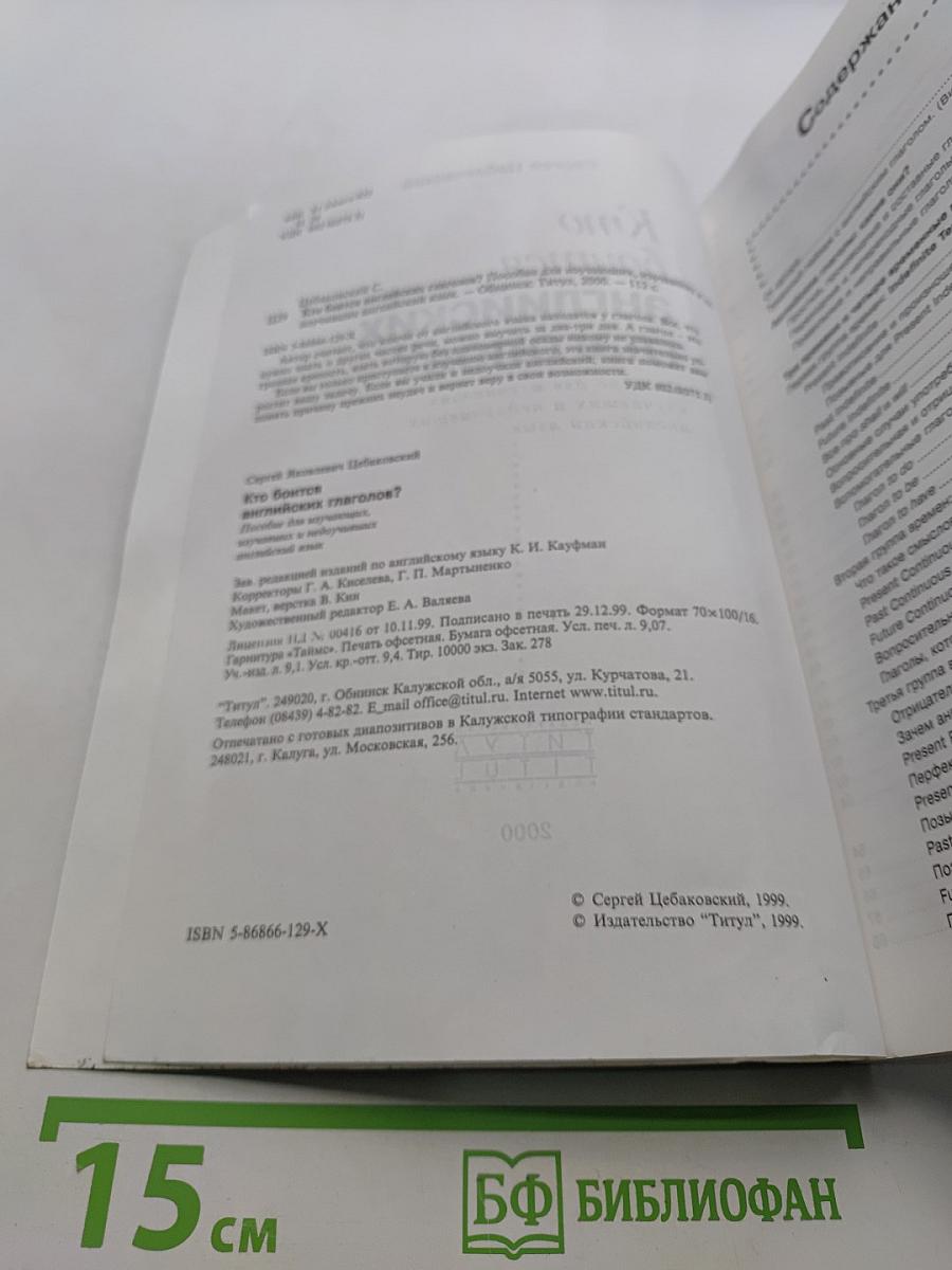 Кто боится английских глаголов?