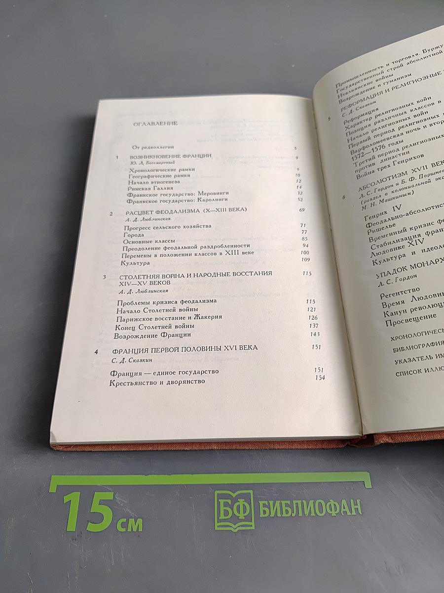 История Франции. Том 1