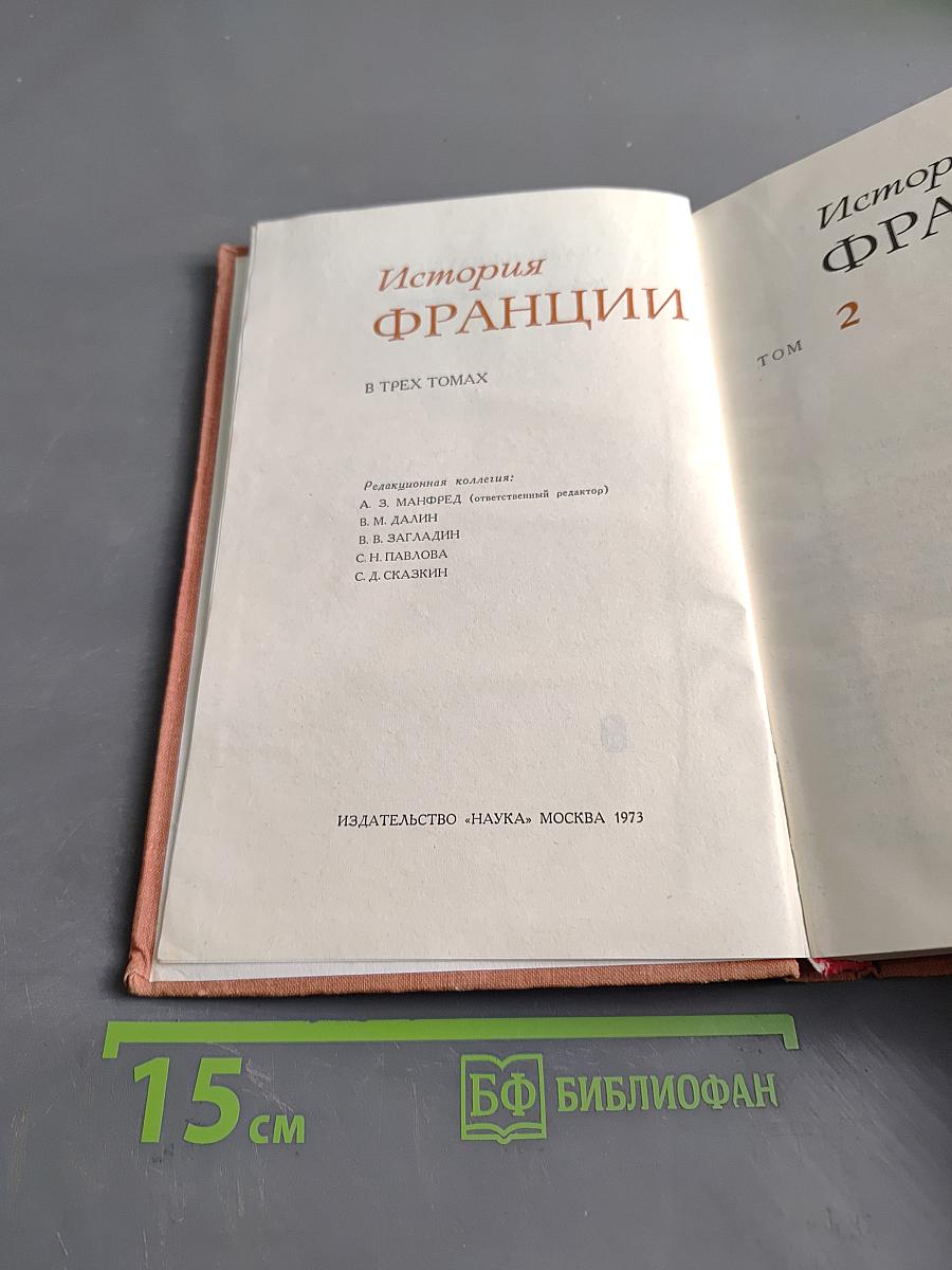 История Франции. Том 2
