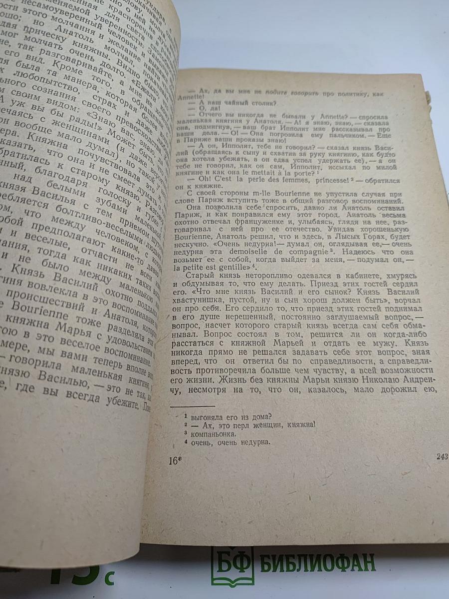 Война и Мир. Том I