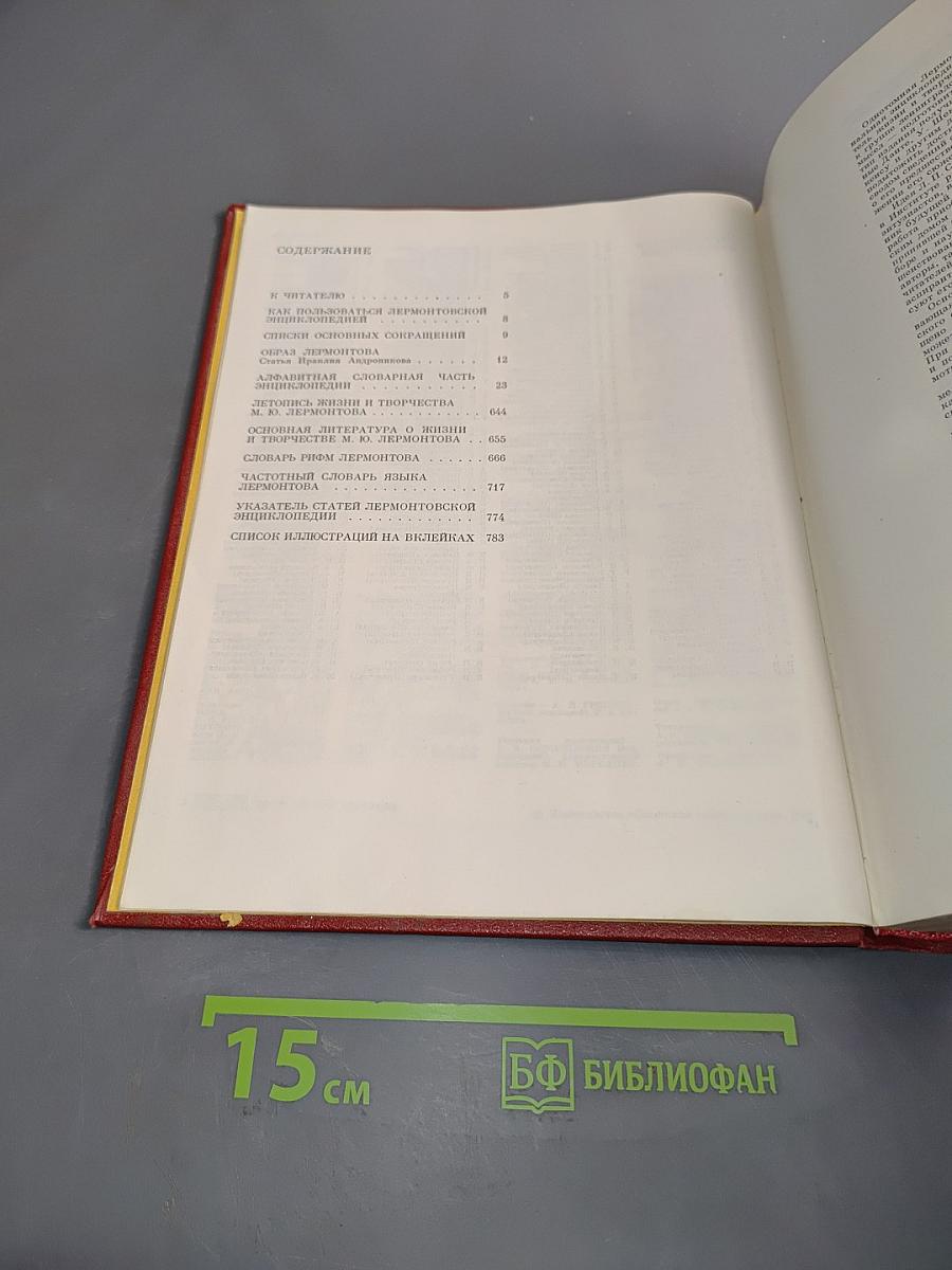Лермонтовская энциклопедия