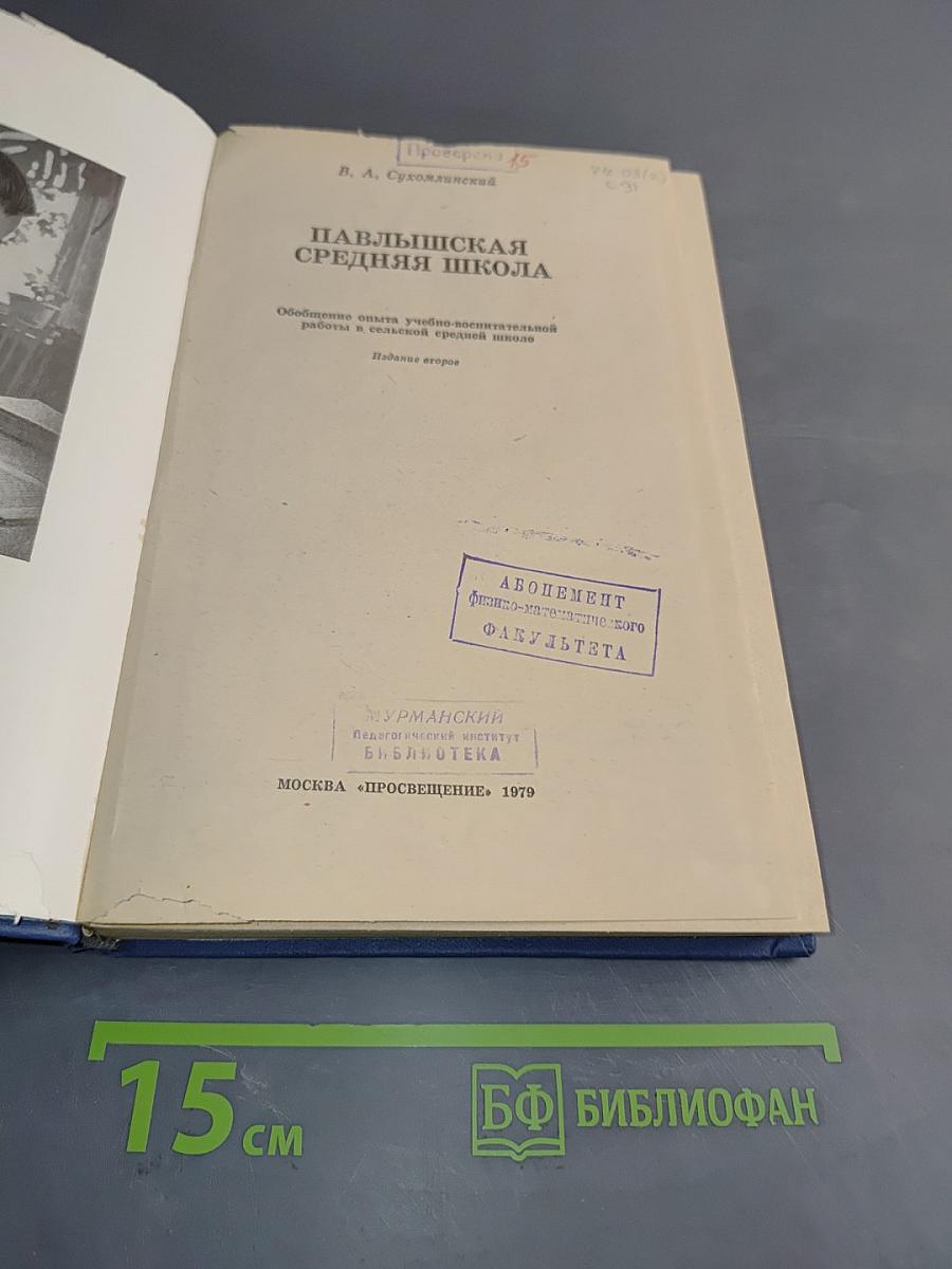 Павлышская средняя школа