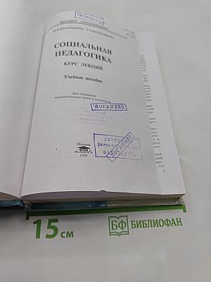 Социальная педагогика. Курс лекций