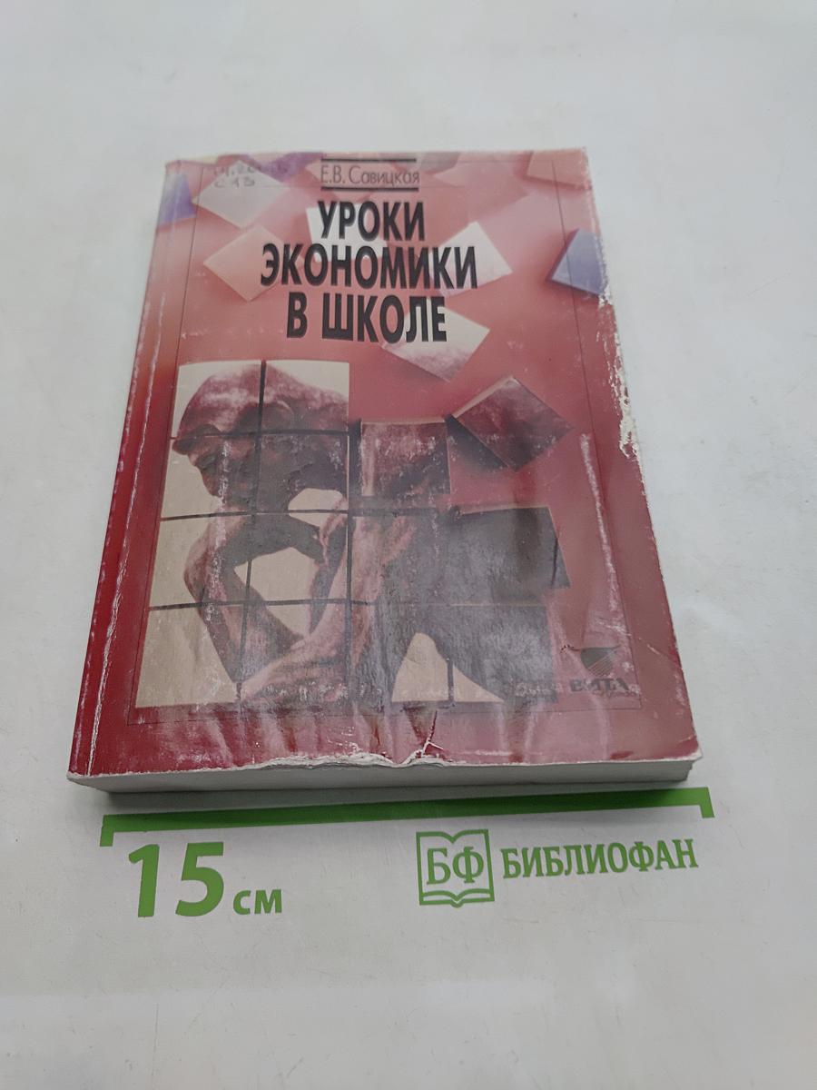 Уроки экономики в школе. Книга 1