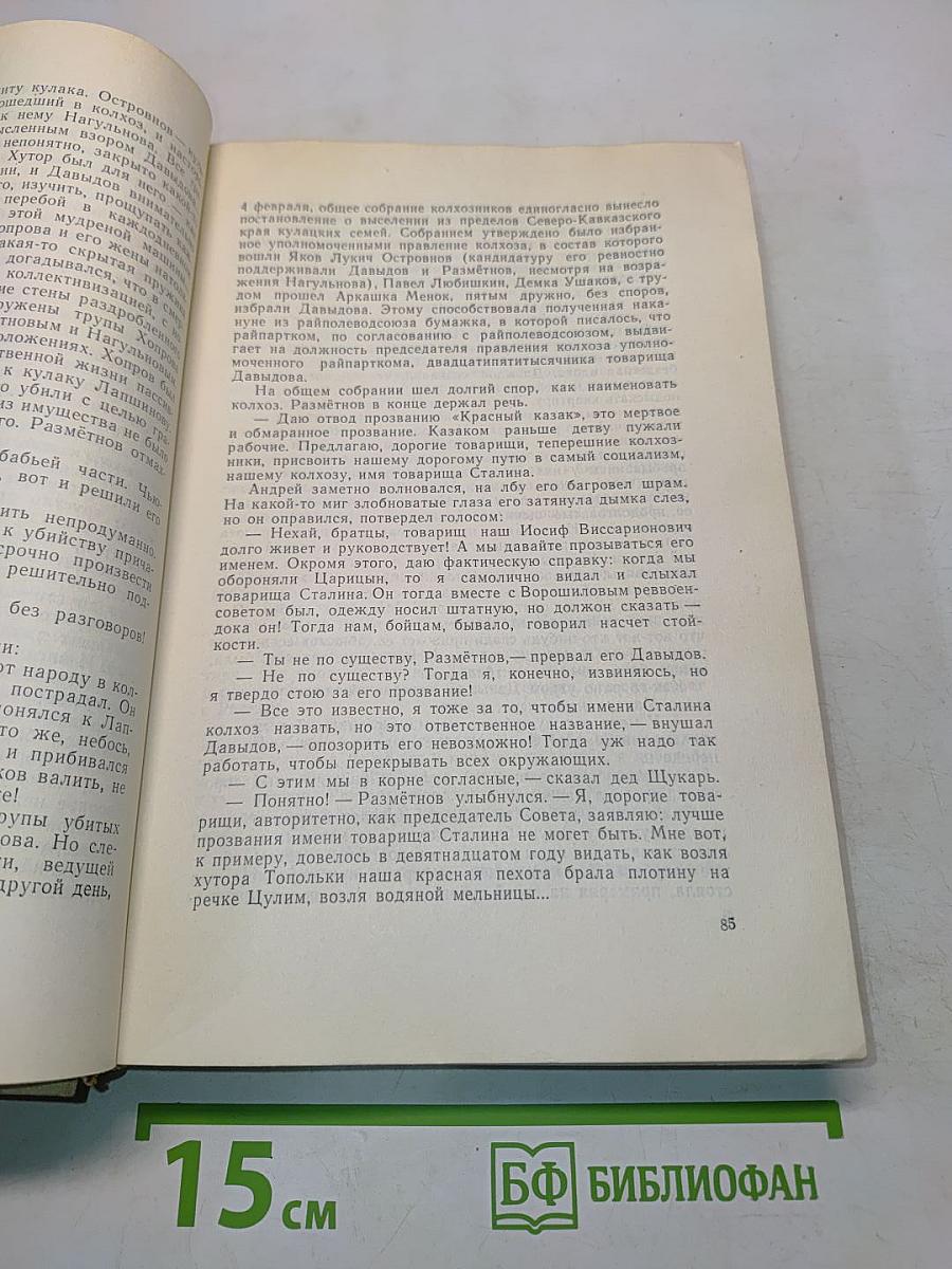Поднятая целина. Книги первая и вторая