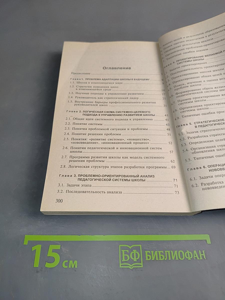 Системное развитие школы