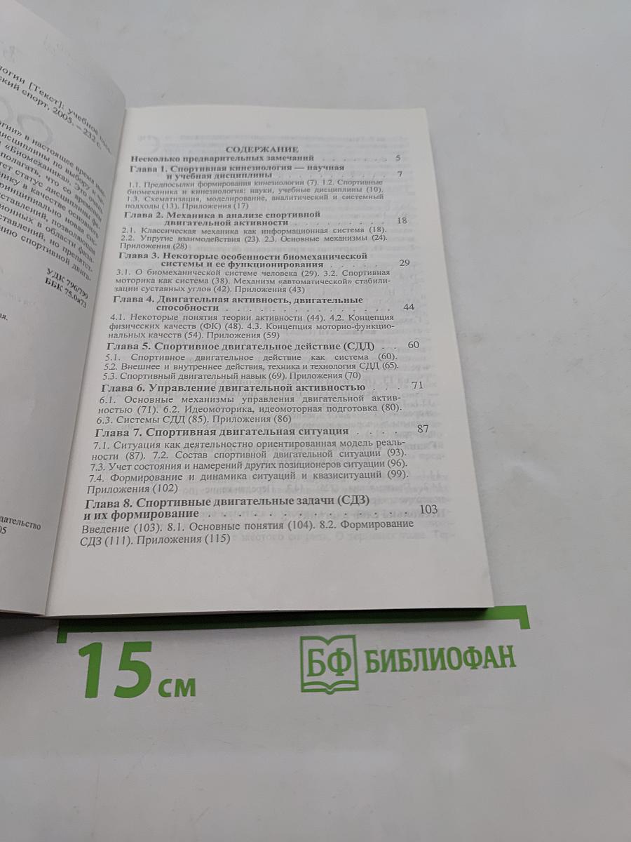 Основы спортивной кинезиологии
