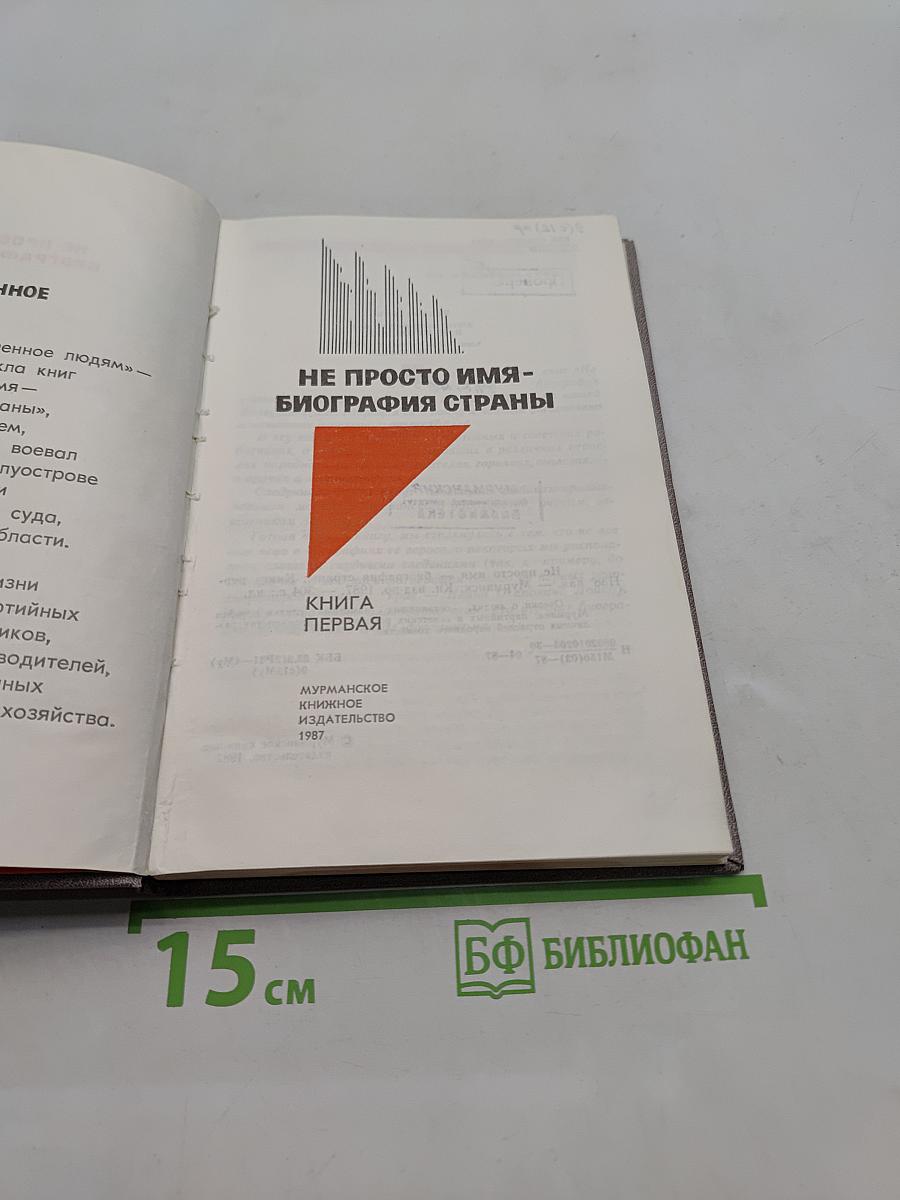 Не просто имя — биография страны