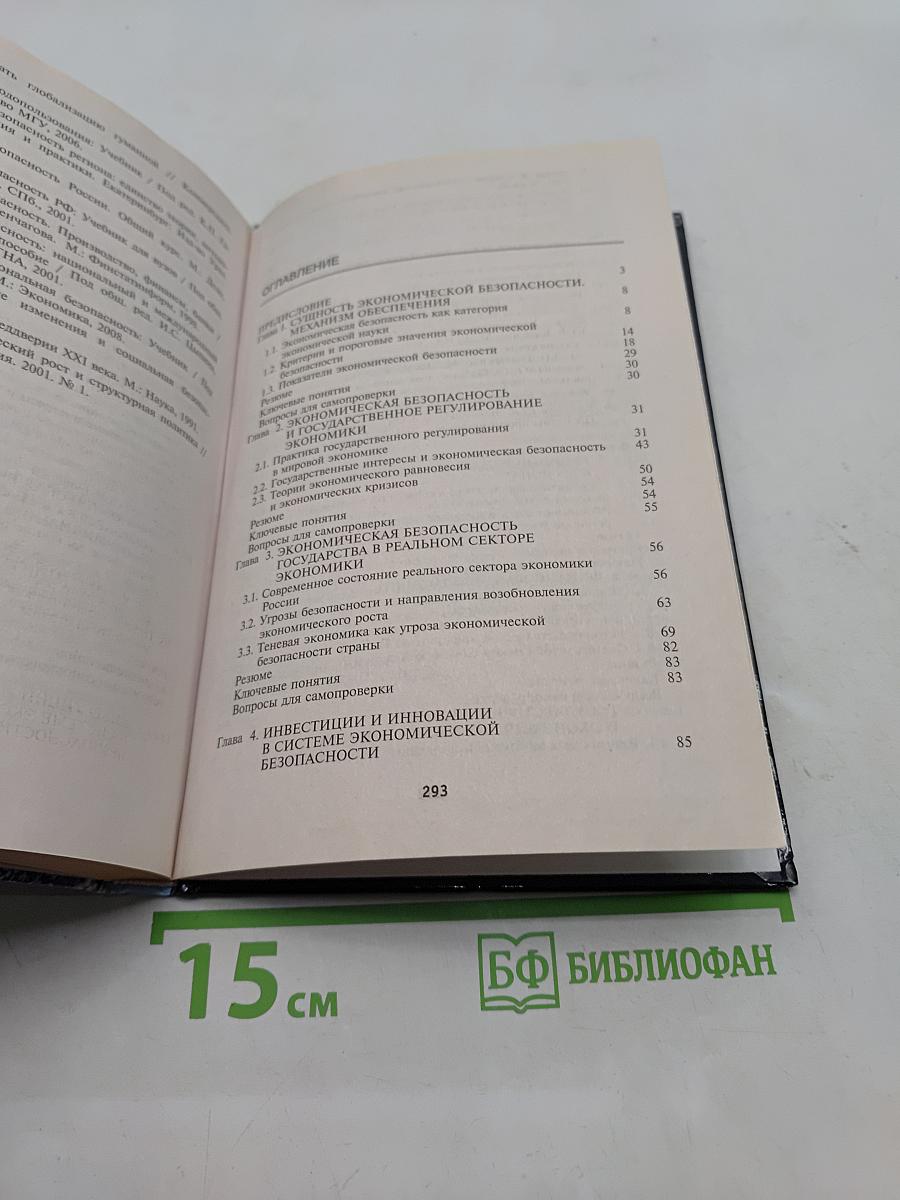 Экономическая безопасность