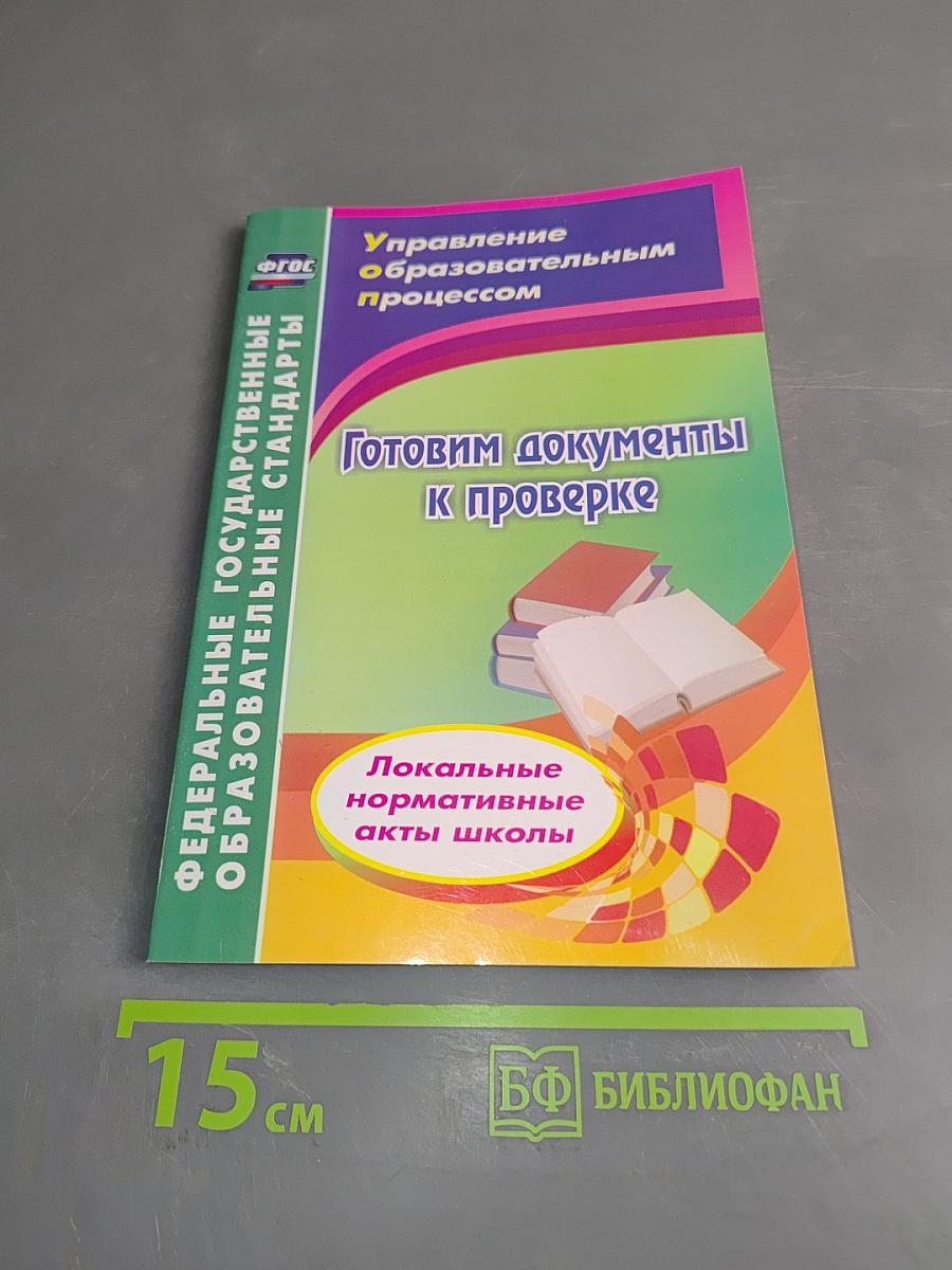 Готовим документы к проверке. Локальные нормативные акты школы