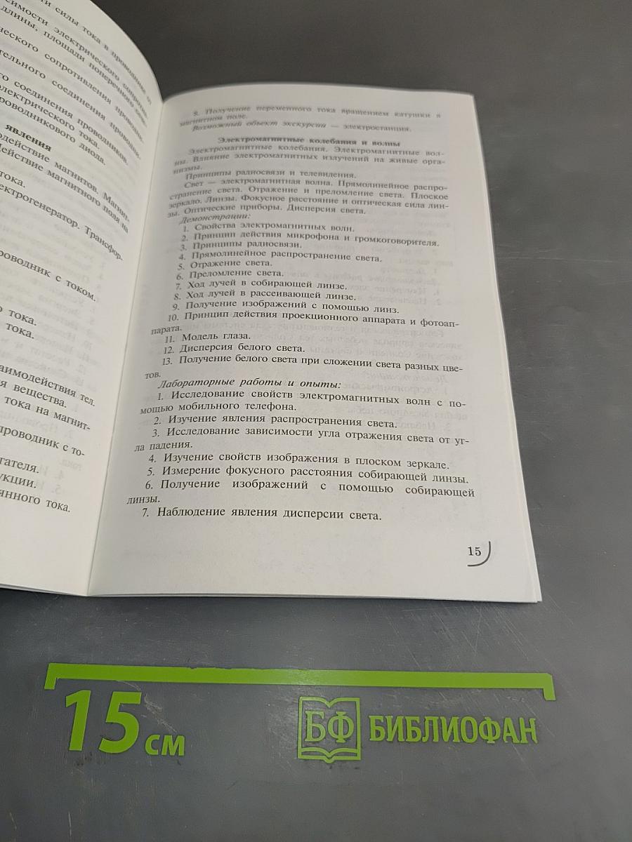 Примерные программы по учебным предметам. Физика. 7–9 классы