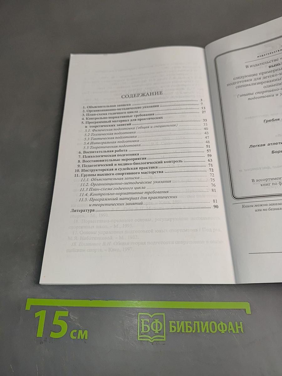 Волейбол. Программа