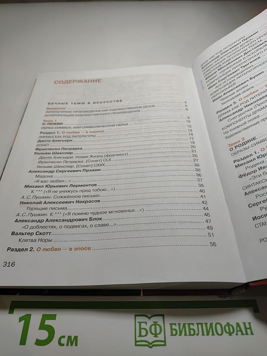 Литература Учебник для 8 класса Часть 1