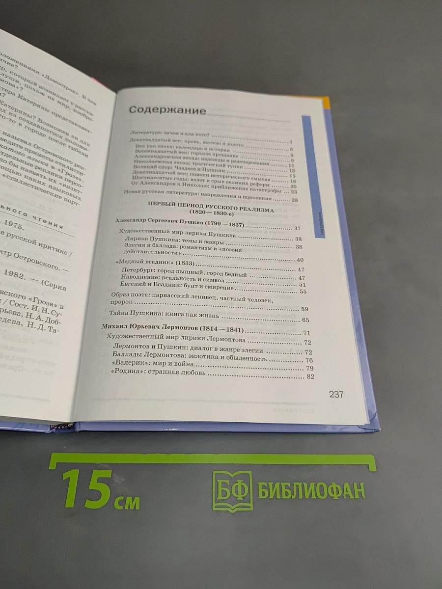 Литература. Учебник для 10 класса (базовый уровень). В двух частях. Часть 1