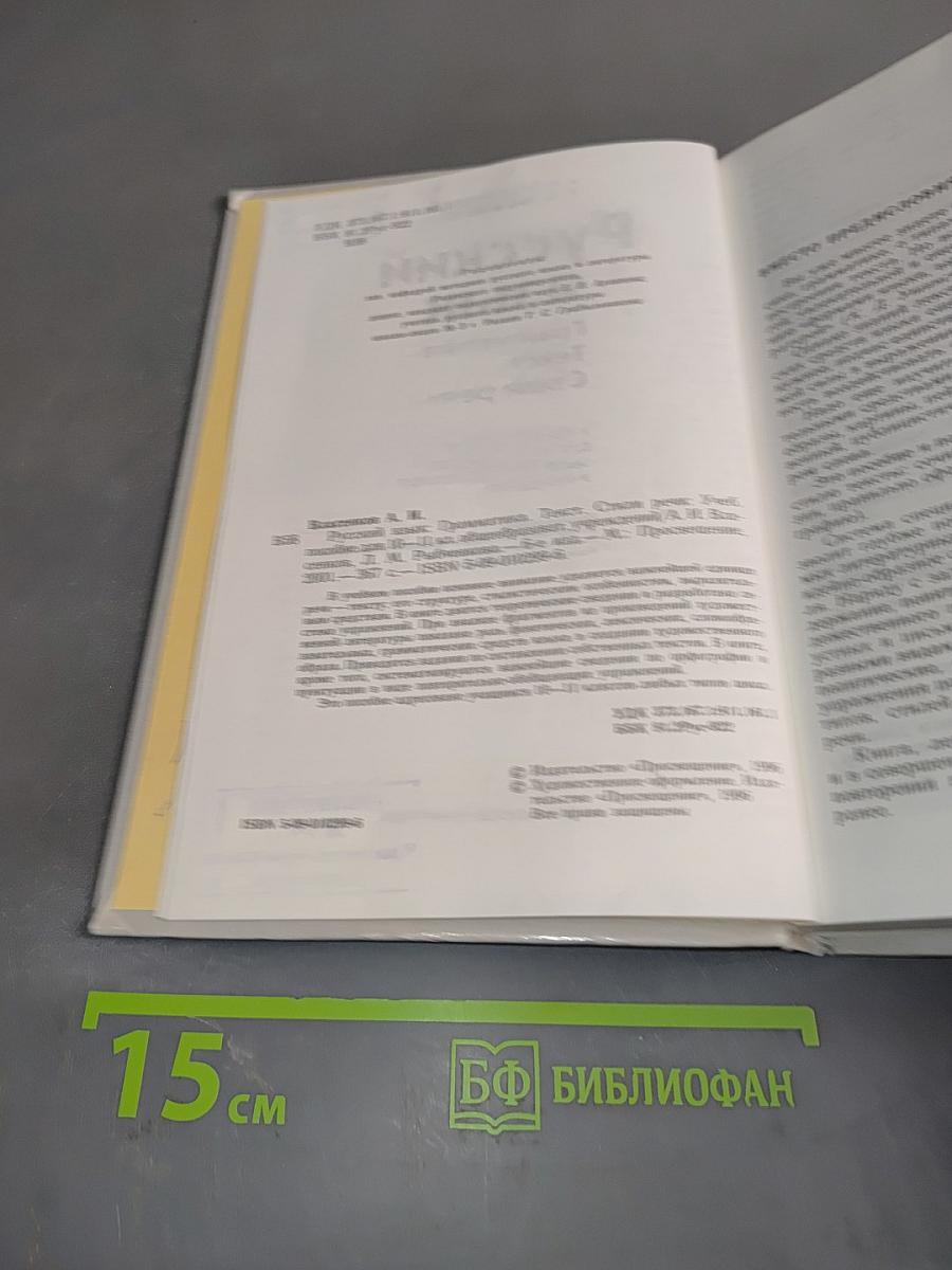 Русский язык. Грамматика. Текст. Стили речи. Учебное пособие для 10-11 классов общеобразовательных учреждений