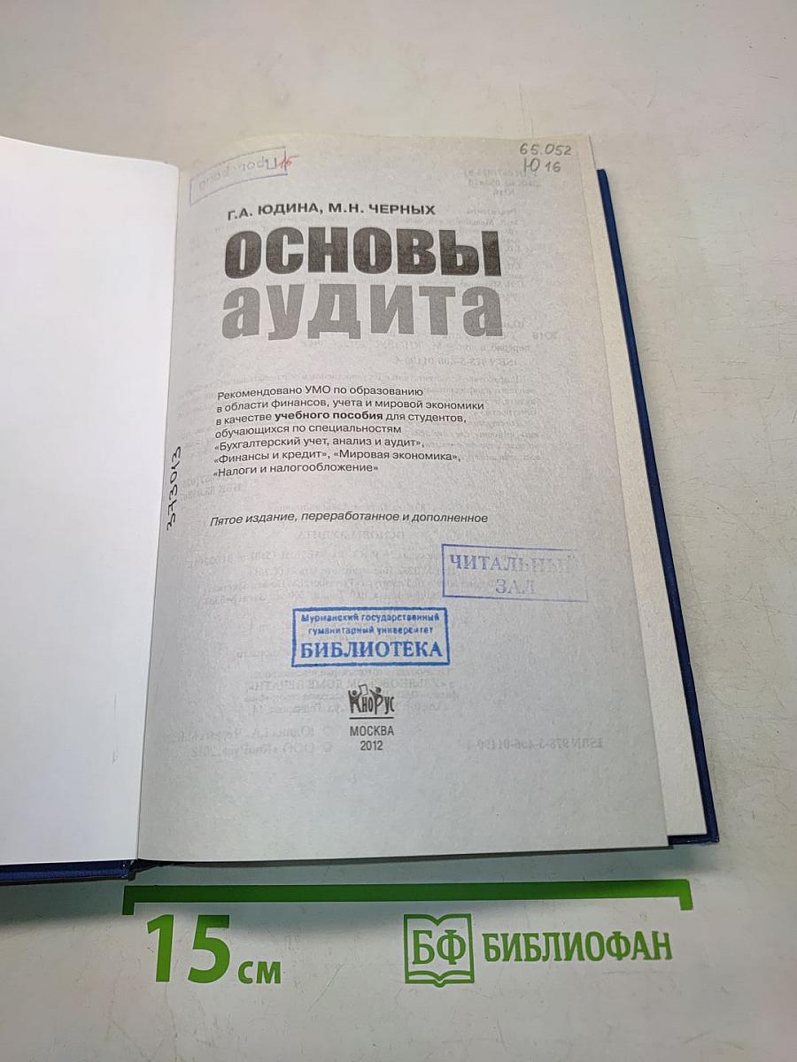 Основы аудита