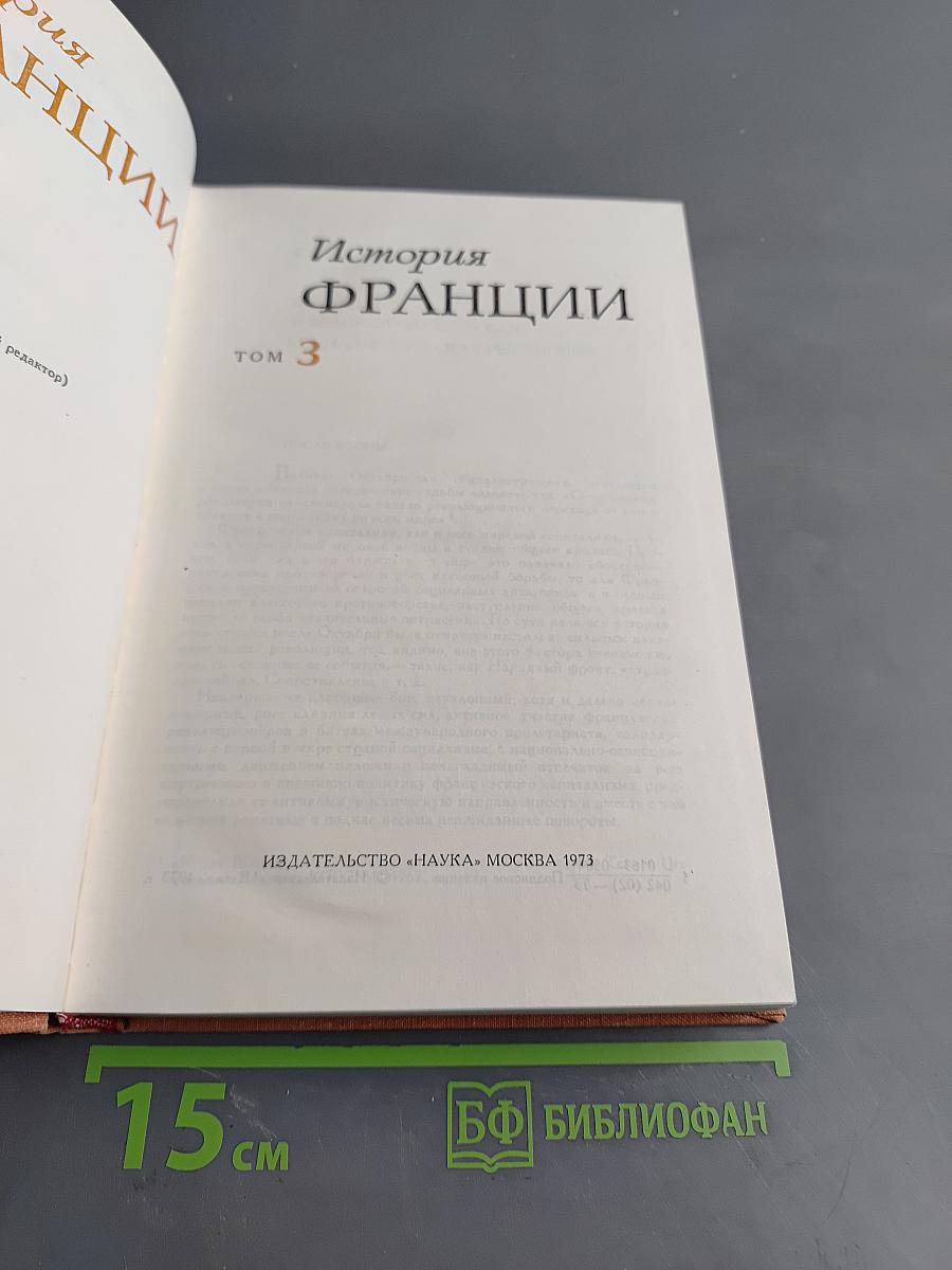 История Франции. Том 3