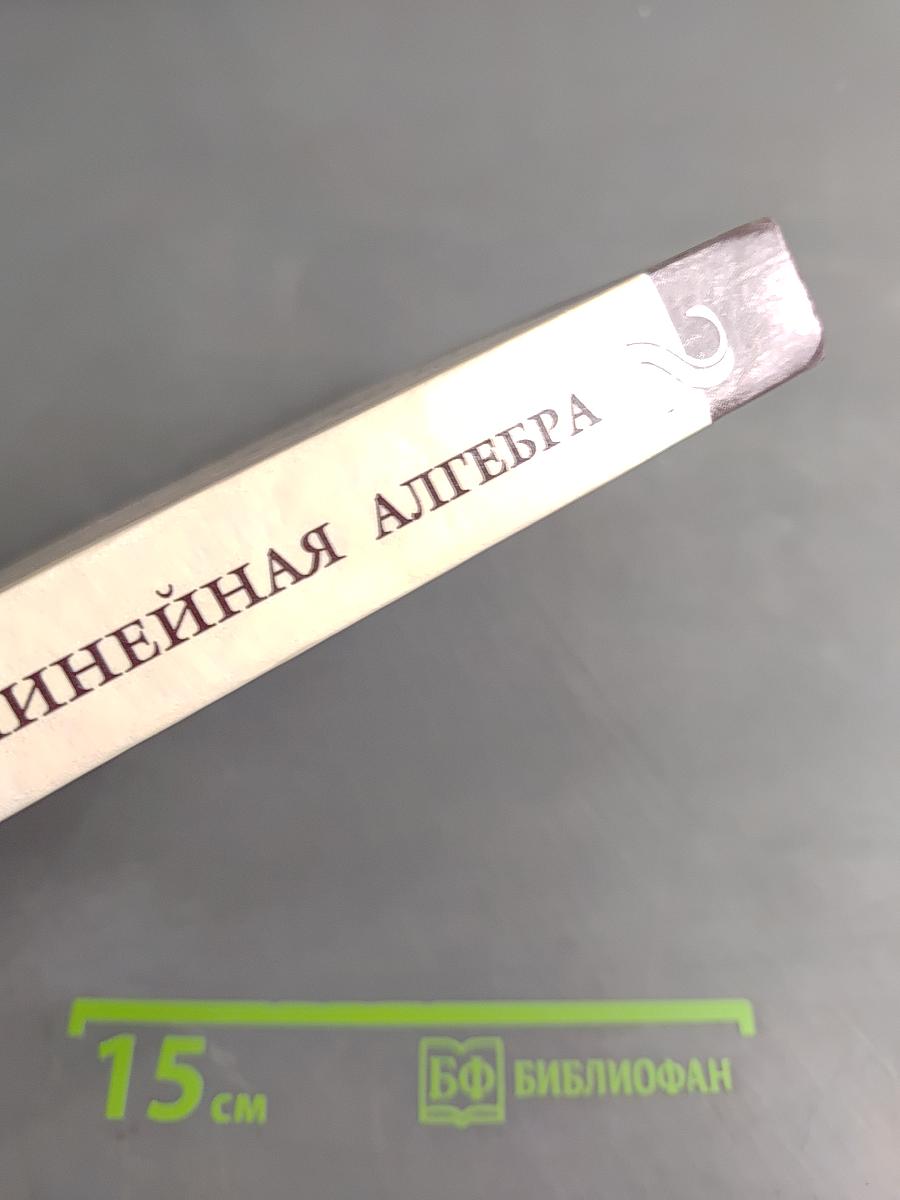 Введение в алгебру. Часть II. Основы линейной алгебры