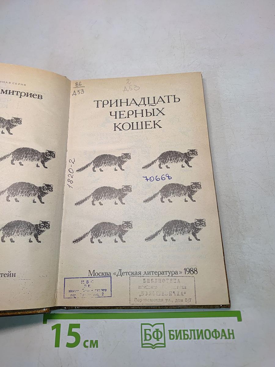 Тринадцать черных кошек