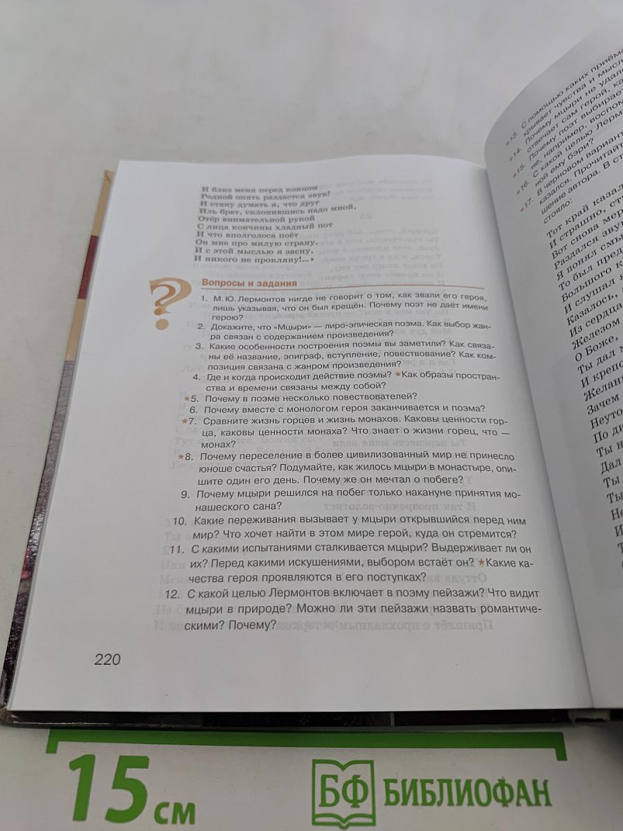 Литература. Учебник для 8 класса. Часть 2