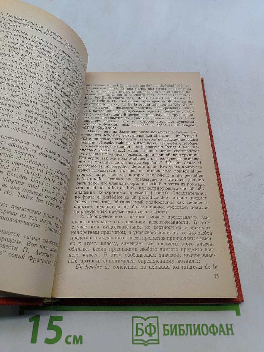 Теоретическая грамматика испанского языка. Морфология и синтаксис частей речи