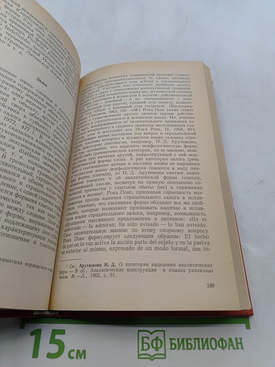 Теоретическая грамматика испанского языка. Морфология и синтаксис частей речи