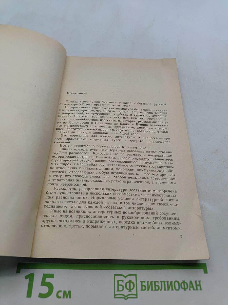 От Блока до Солженицына: Судьбы русской литературы XX века