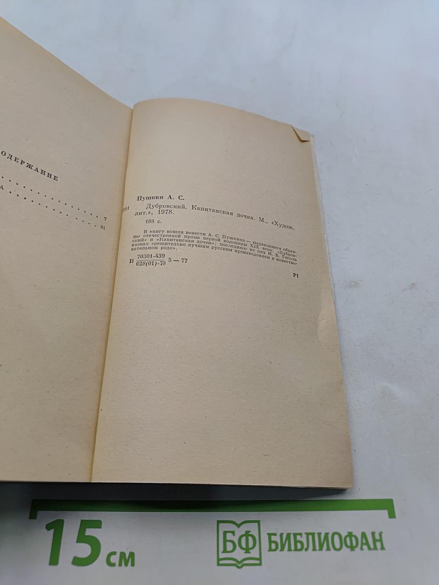 Дубровский. Капитанская дочка