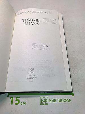 Травмы глаза