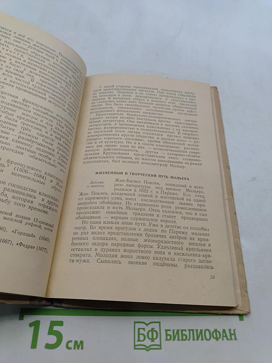 Западноевропейская литература. Пособие для средней школы. Издание второе
