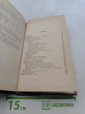 Теоретическая грамматика испанского языка. Синтаксис предложения