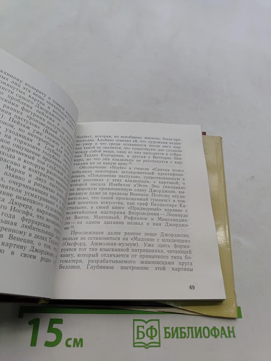 Джорджоне. Очерки о творчестве