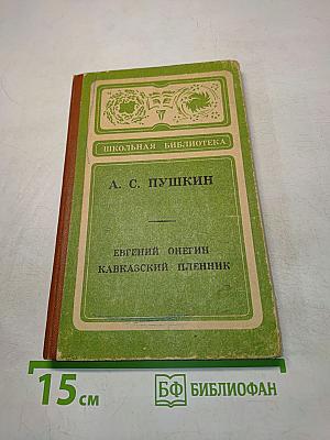 Евгений Онегин. Кавказский пленник