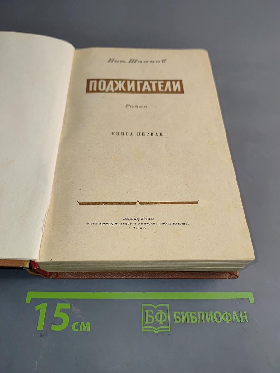 Поджигатели. Роман. Книга первая