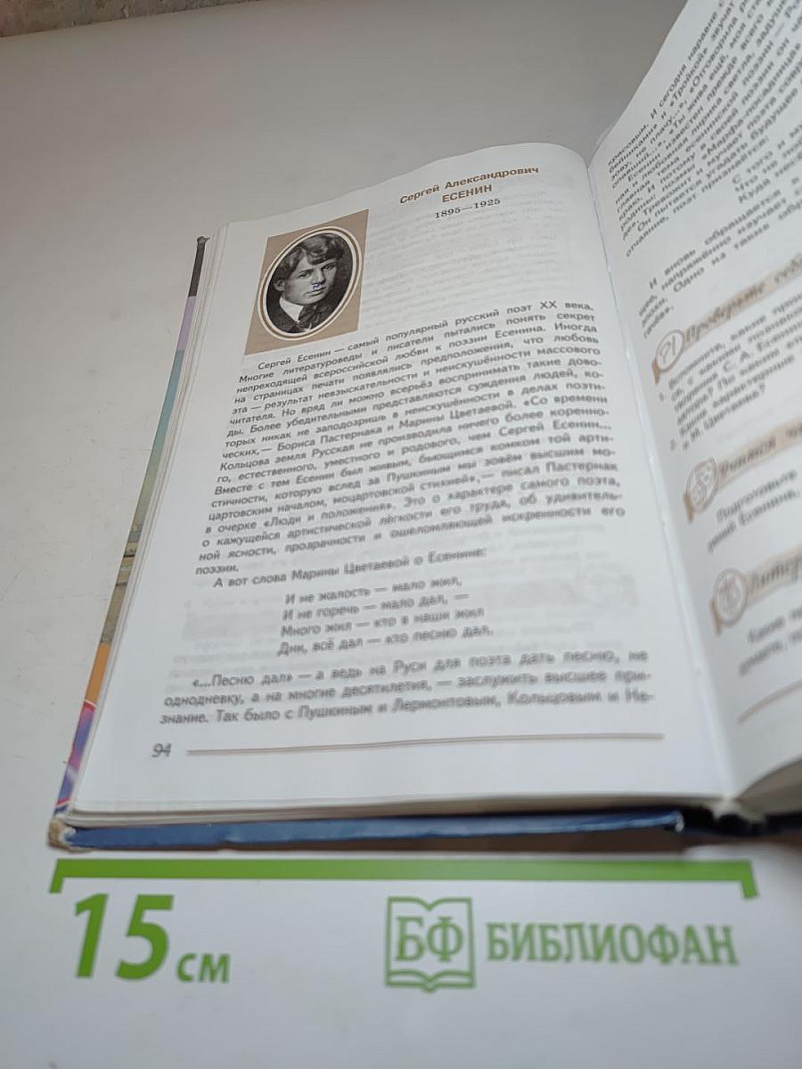 Литература, 8 класс, Часть 2