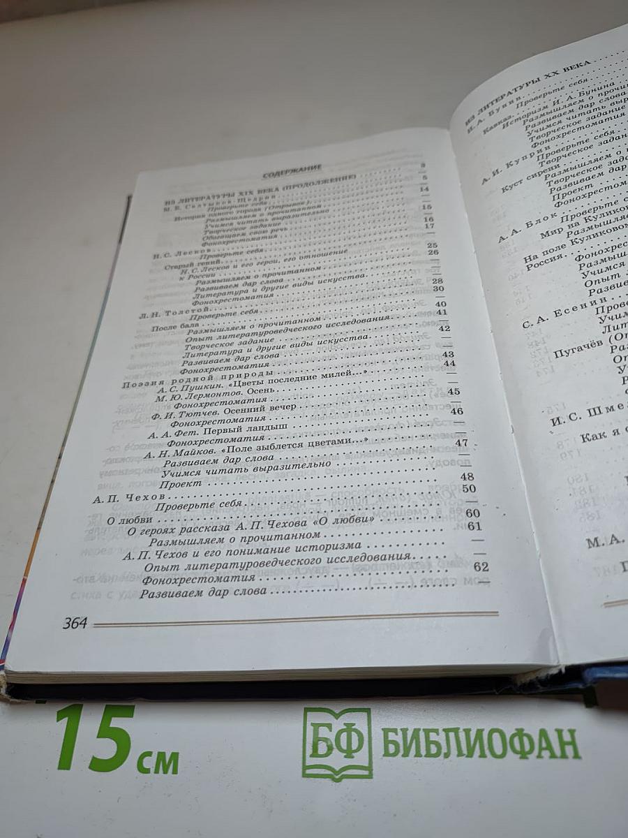 Литература, 8 класс, Часть 2