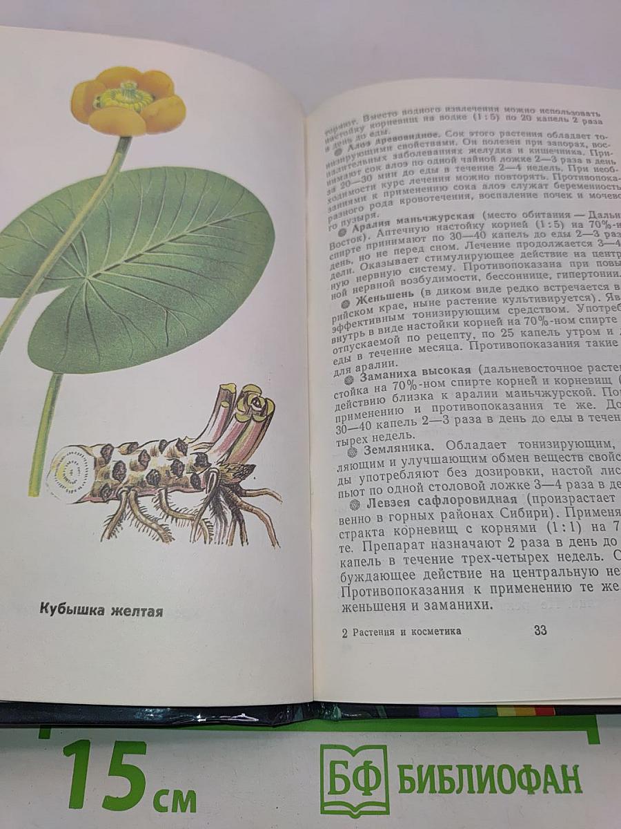 Растения и косметика