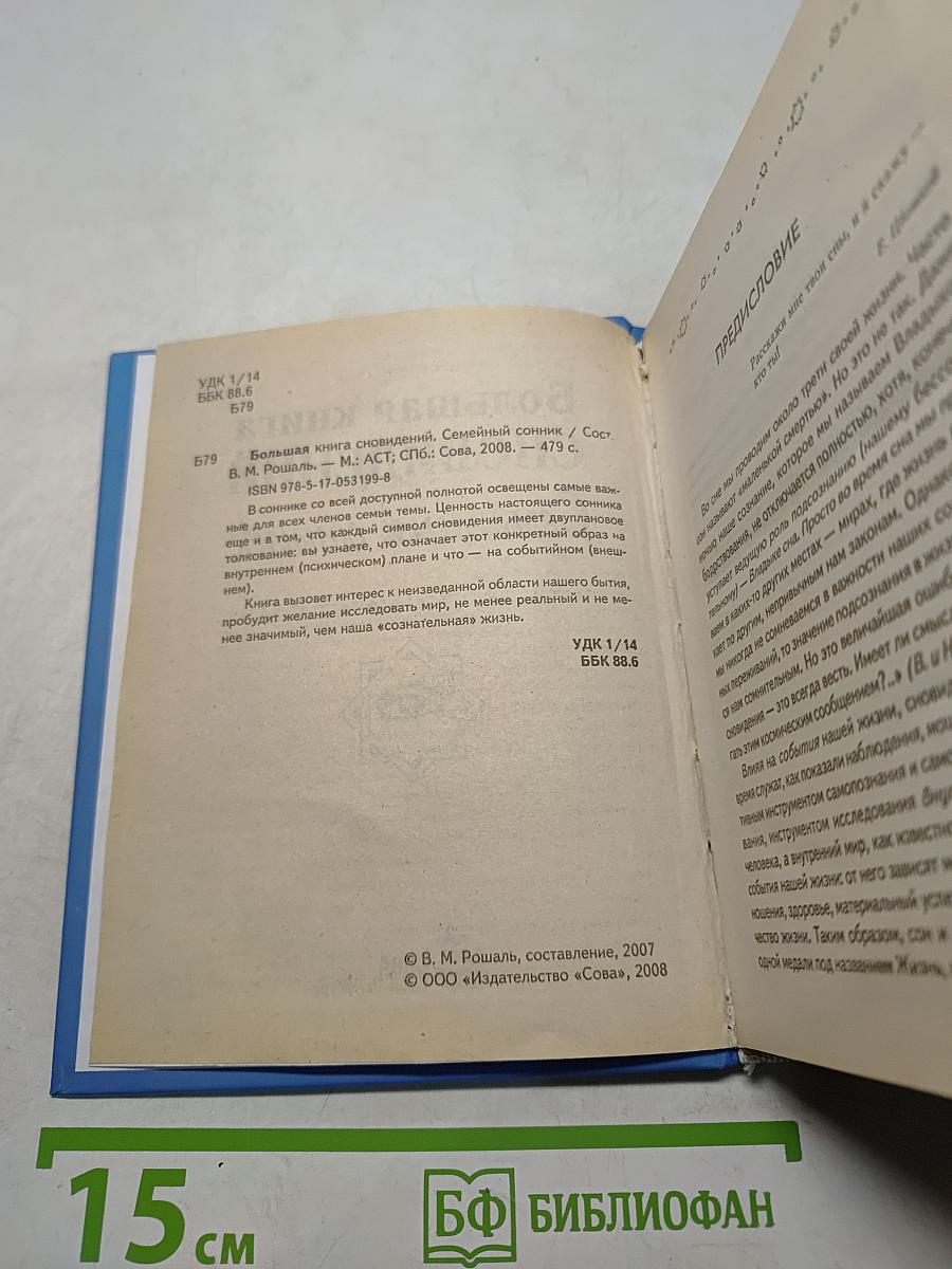 Большая книга сновидений. Семейный сонник