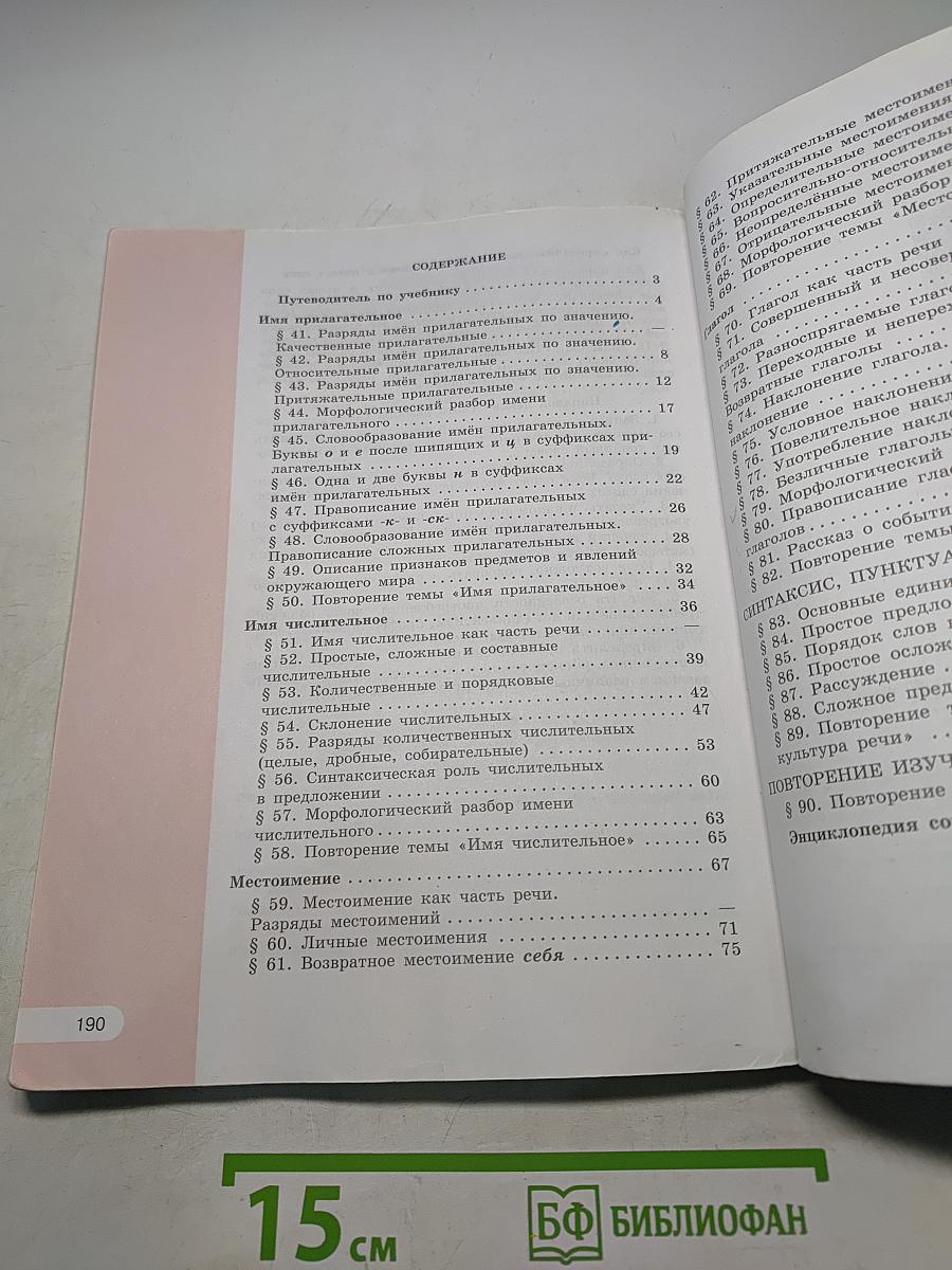 Русский язык 6 класс. Учебник для общеобразовательных организаций. В двух частях. Часть 2