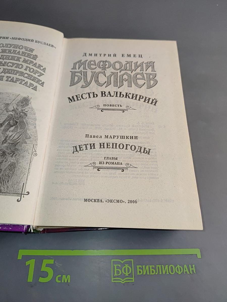 Мефодий Буслаев. Месть Валькирий