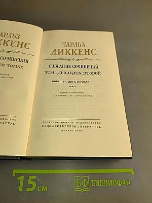 Собрание сочинений. Том двадцать второй. Повесть о двух городах