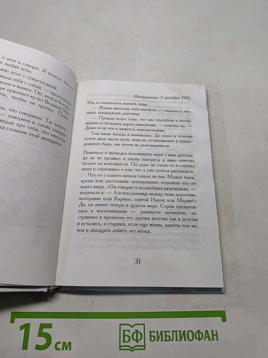 На берегу Рио-Пьедра села я и заплакала