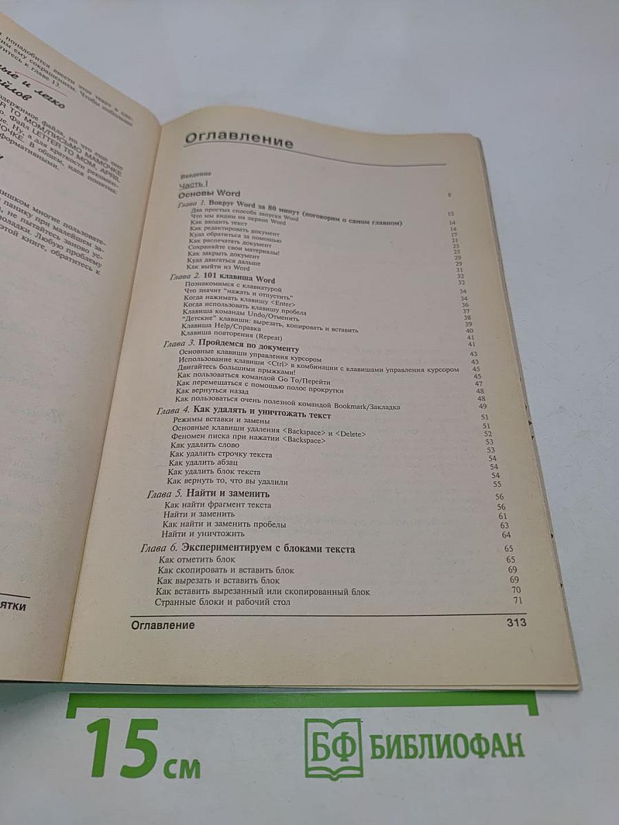 Word для Windows 95 для "чайников"