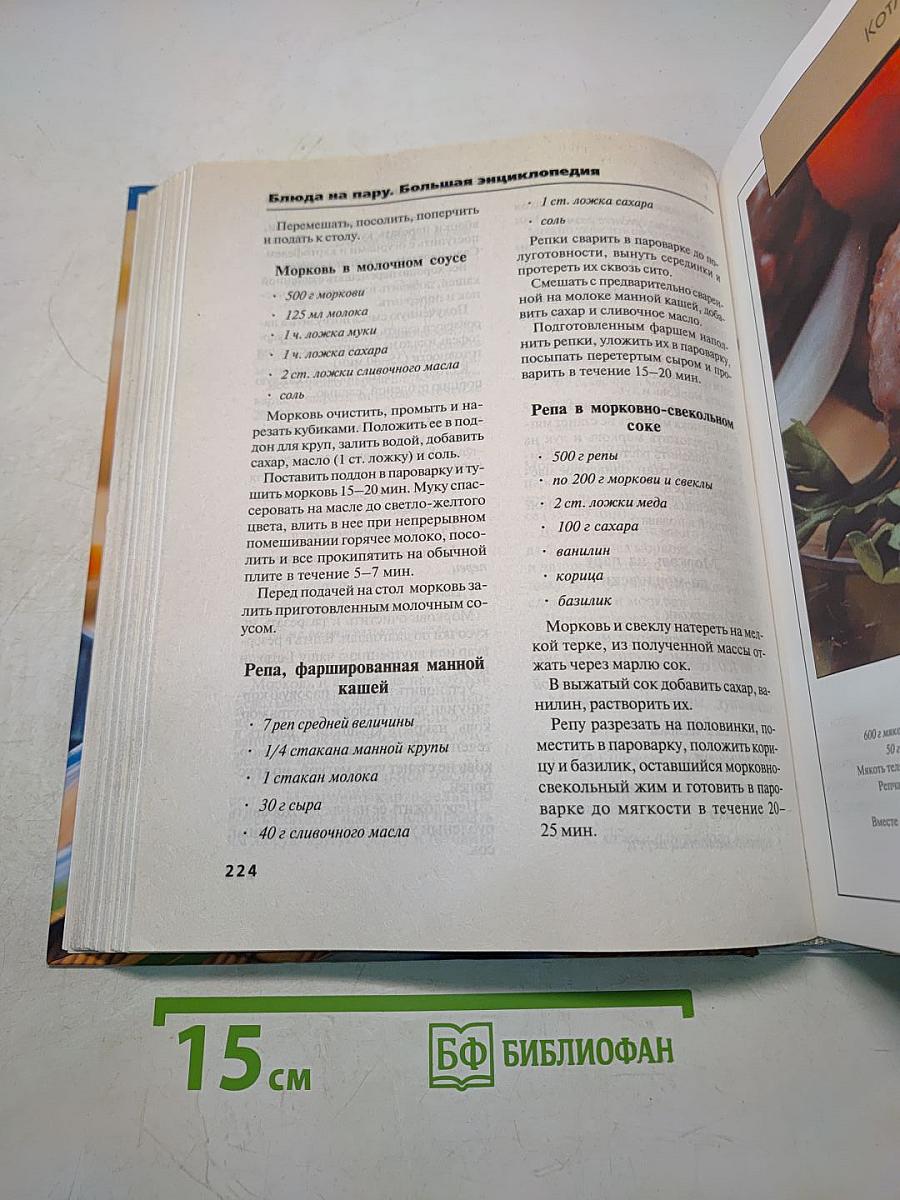 Блюда на пару. Большая энциклопедия